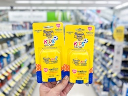 Banana Boat Kids Sunscreen Stick, Only $1.87 Each at CVS card image