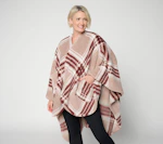 Plaid Sherpa Wearable Throw