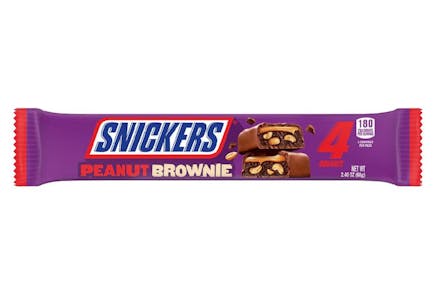 Snickers Peanut Brownie Bar