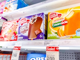 Good Humor Candy Center Dessert Bar 6-Packs, Only $3.28 Each at Target card image