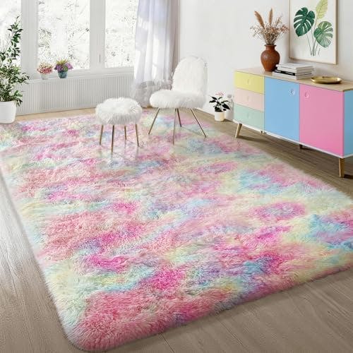 Kids' Rainbow Area Rug