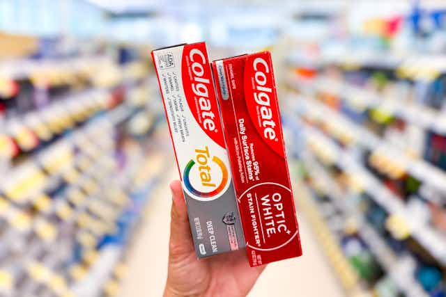 Free Colgate Toothpaste at Walgreens card image