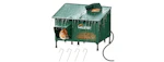 Collapsible Heated Cat House