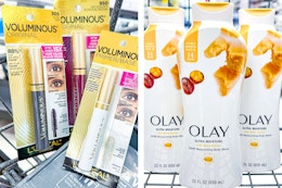 L'Oreal Mascara and Olay Body Wash, as Low as $1.59 Each at Walgreens card image