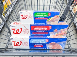 Stock Up on Walgreens Food Storage Bags — Buy 1 Get 2 Free card image