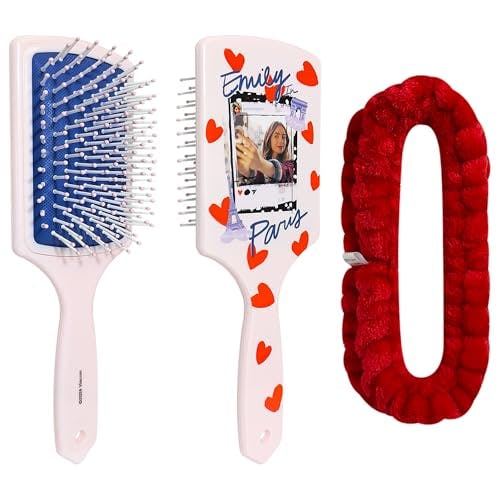Kids' Hair Brush & Spa Headband Set