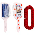 Kids' Hair Brush & Spa Headband Set