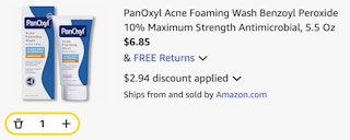 PanOxyl Acne Foaming Wash