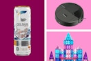 Celsius drink, Roomba vacuum, magnetic tiles