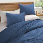 Reversible Velvet Coverlet Set