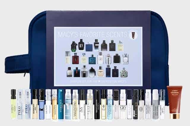 Get a 25-Piece Cologne Set for $34 at Macy's: Armani, Gucci, and More card image