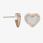Heart Stud Earrings