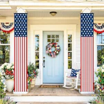 4th of July Porch Banners
