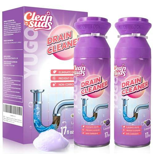 Foaming Sink Drain Cleaner 2-Pack