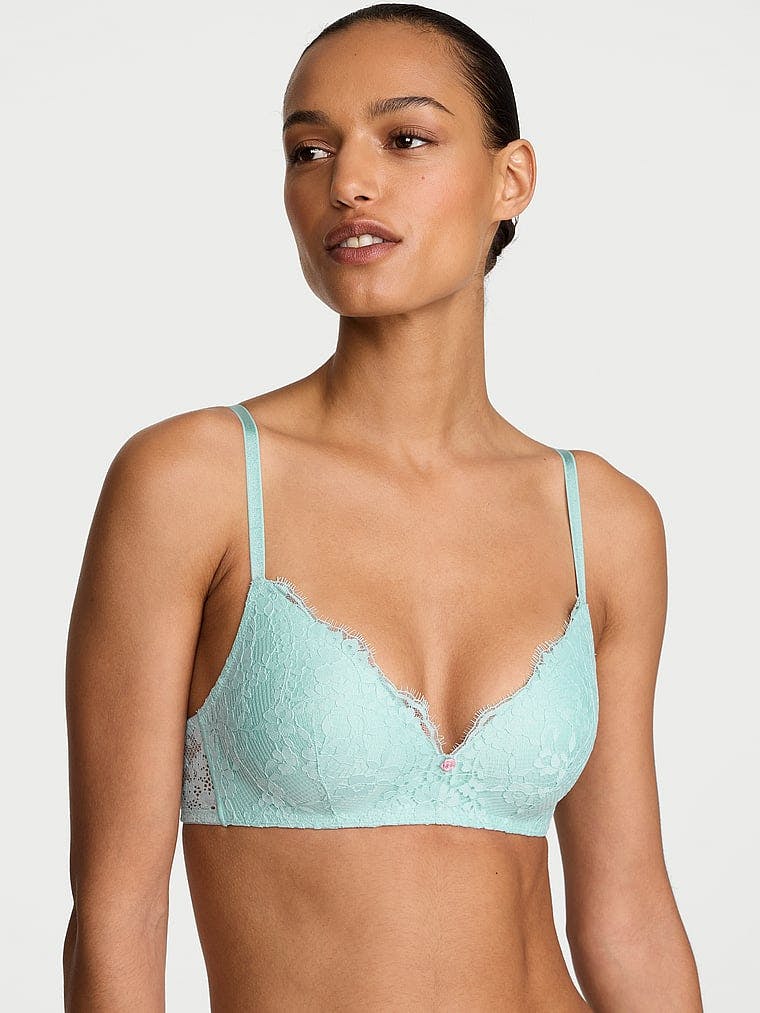 Smooth & Lace Wireless Push-Up Bra