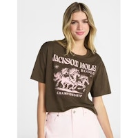 No Boundaries Women's Graphic Tee