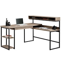Sauder Transit L-Desk