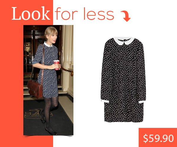 Get Taylor Swift's NW3 Shirt Dress Look For Less