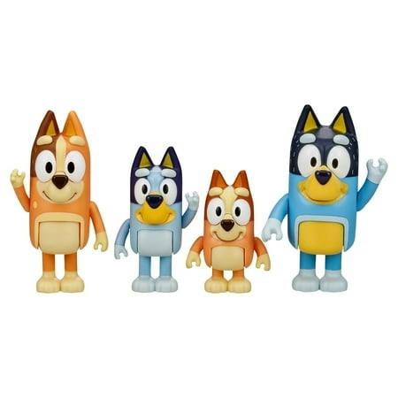 Bluey Family Figure 4-Pack