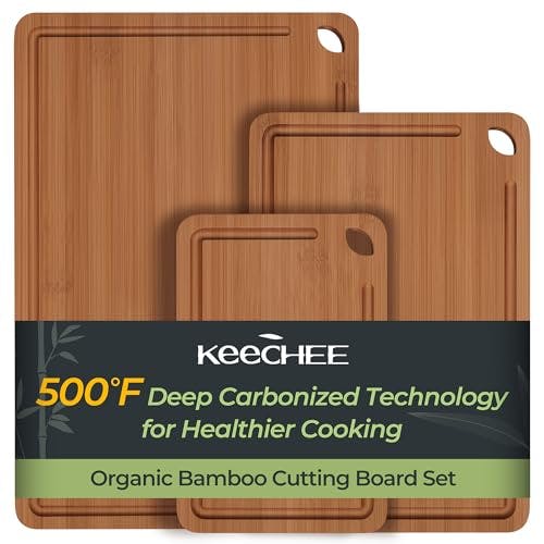 Bamboo Cutting Board Set