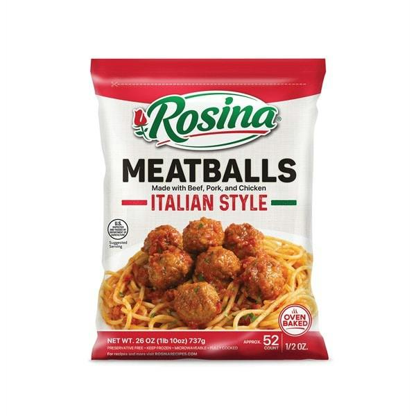 2 Rosina Italian Style Meatballs