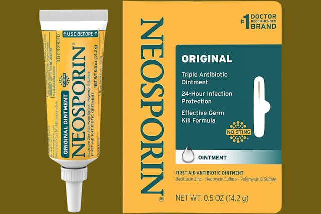 Neosporin Antibiotic Ointment, as Low as $2.93 on Amazon card image