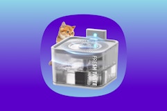 Cat Drinking Fountain, Only $18 With Amazon Coupon card image