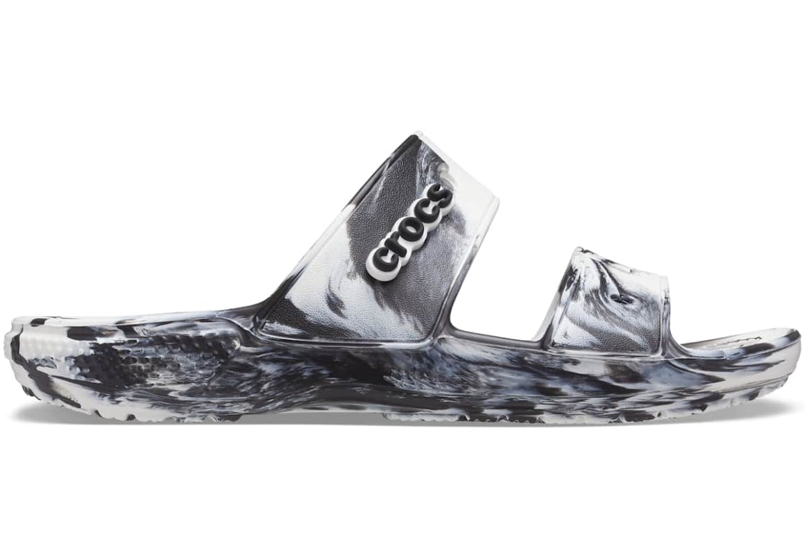 Crocs Classic Marble Tie Dye Sandals