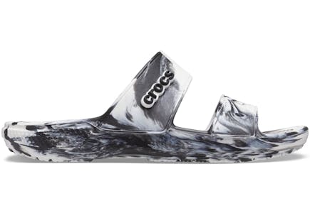 Crocs Classic Marble Tie Dye Sandals