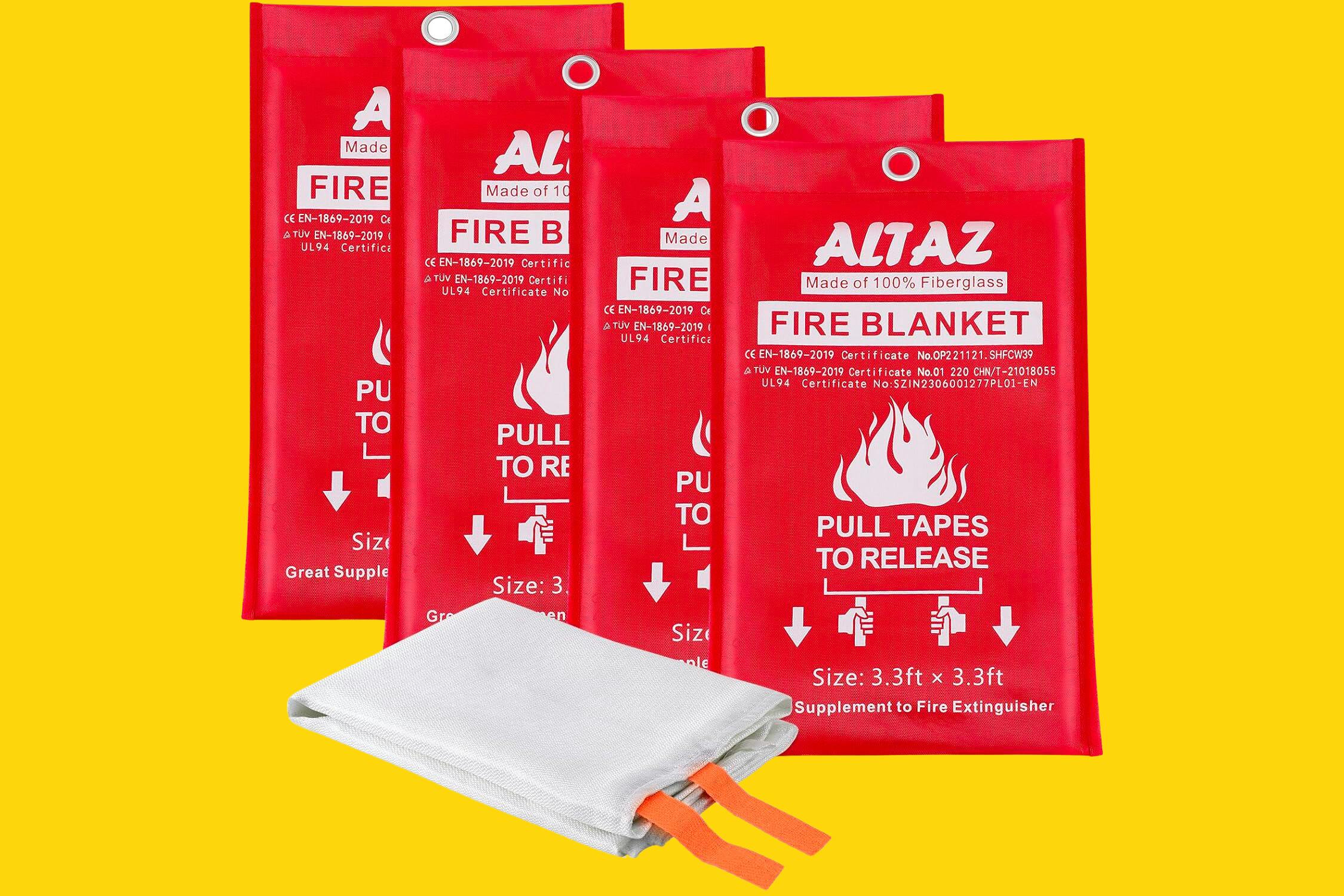 Emergency Fire Blanket 4Pack, Just 22 on Amazon The Krazy Coupon Lady