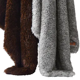 Frye Faux Fur Throw