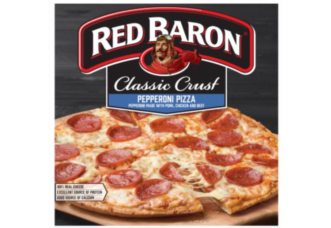 3 Red Baron Frozen Pizzas