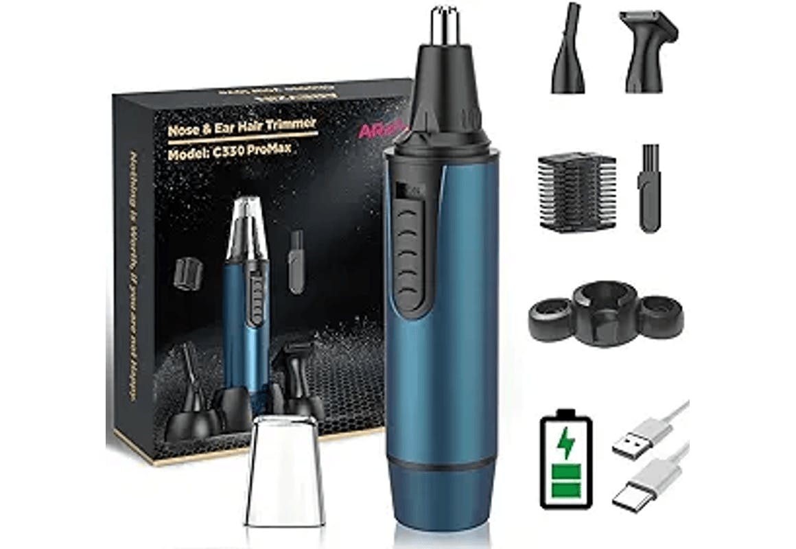 Waterproof Ear and Nose Hair Trimmer
