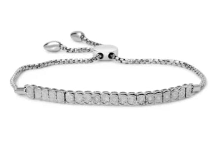 Diamond Bolo Bracelet
