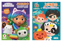 Halloween Jumbo Coloring Books