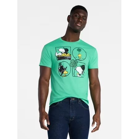 Men's Snoopy Graphic Tee