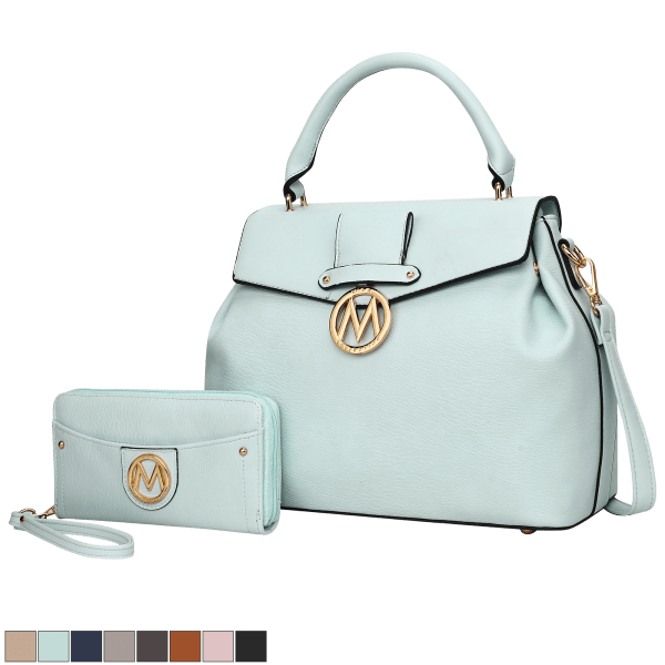 MKF Collection Satchel and Wallet Set
