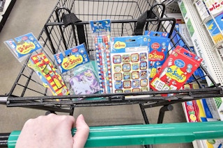 dr seuss merch in a cart