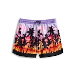 Kids' Printed Swim Trunks