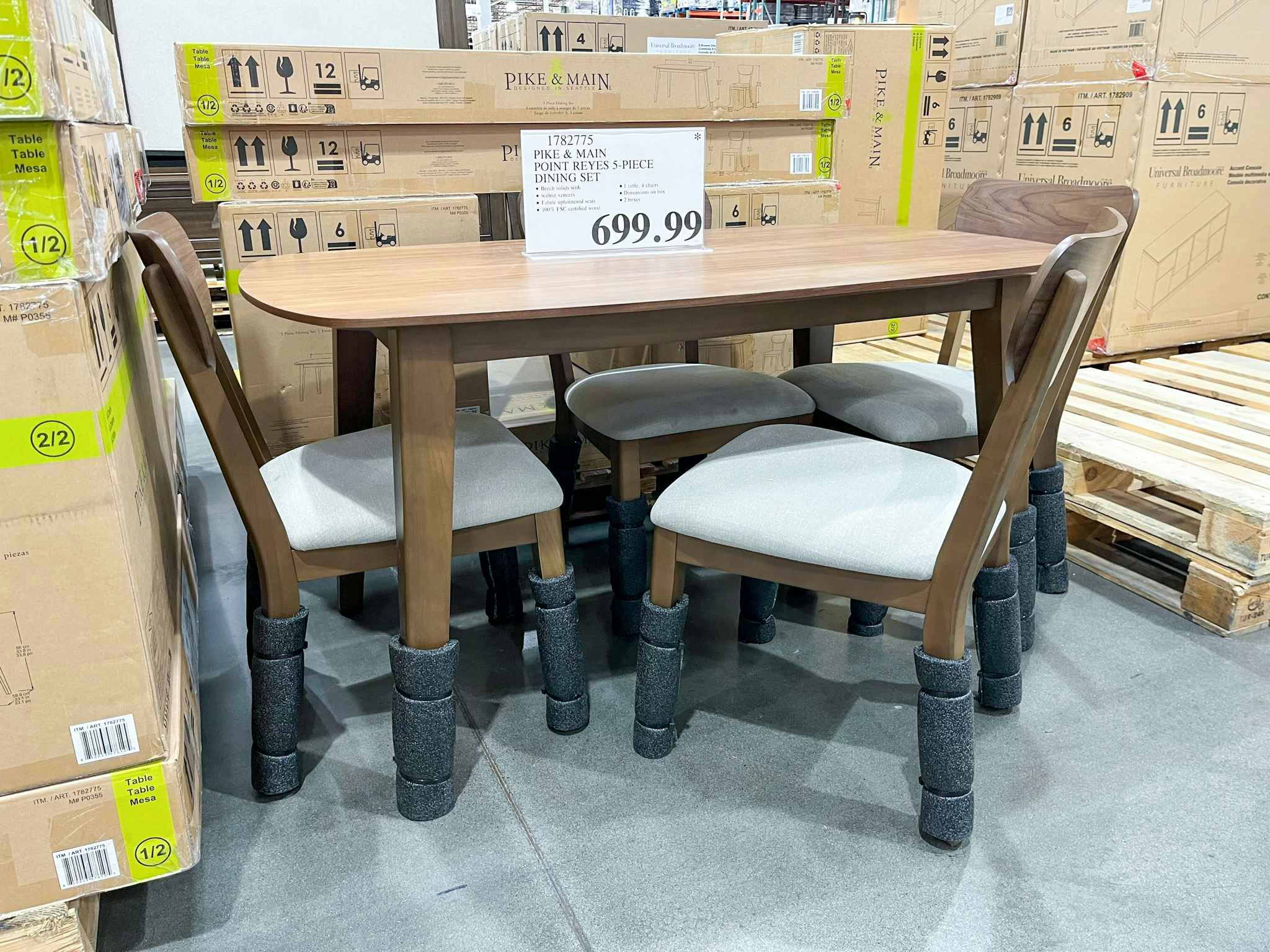 costco pike and main 5 piece dining set