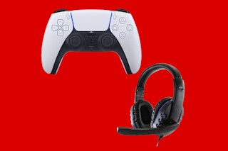 PS5 Controller and Universal Headset
