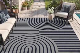 Walmart outdoor area rug