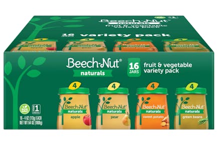 Beech-Nut Baby Food 16-Pack