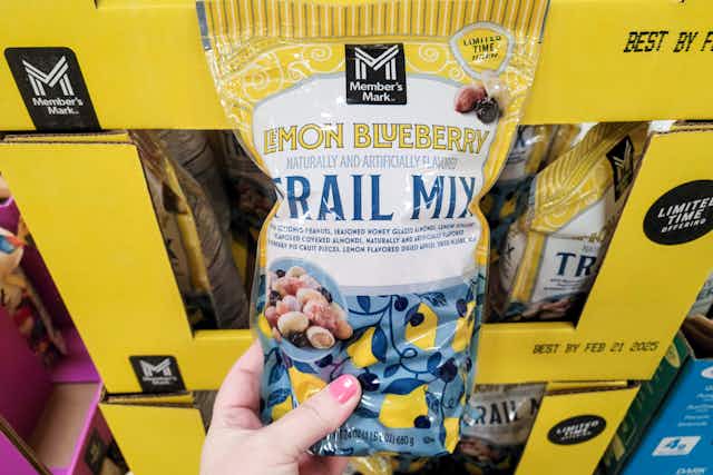 Member's Mark Lemon Blueberry Trail Mix, Only $7.91 at Sam's Club card image