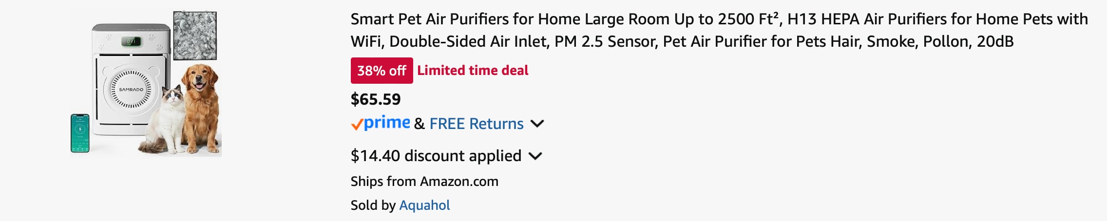 Amazon Smart Pet Air Purifier 2025 2