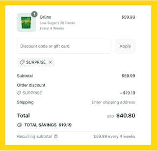 Gruns Cart Image