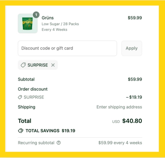 Gruns Cart Image