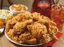 a plate of fried chicken from Church's Chicken