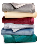 2 Berkshire Velvety Plush Blankets