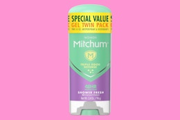 Mitchum Deodorant 2-Pack, as Low as $3 on Amazon card image